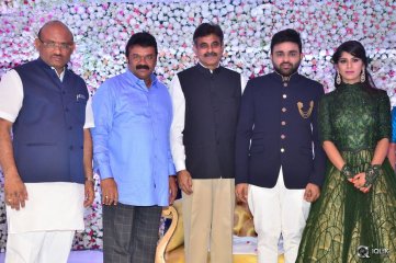 Celebs at Talasani Srinivas Yadav Daughter Wedding Reception